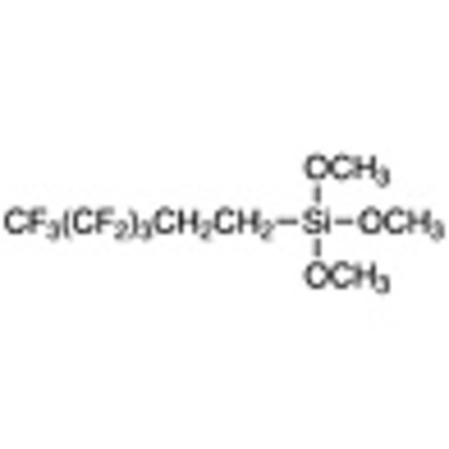 Trimethoxy(1H,1H,2H,2H-nonafluorohexyl)silane >97.0%(GC) 25g