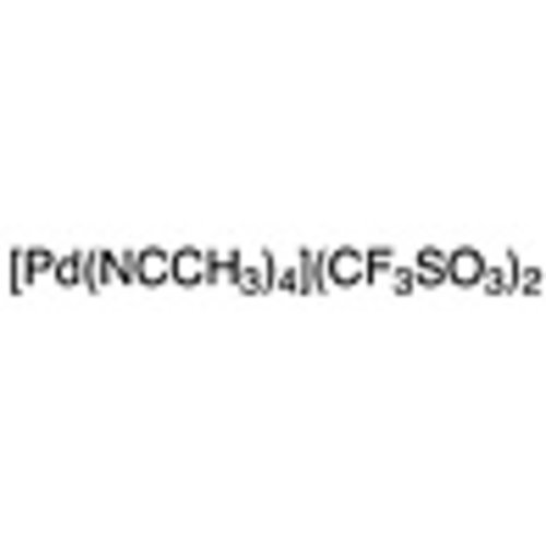 Tetrakis(acetonitrile)palladium(II) Bis(trifluoromethanesulfonate) >95.0%(N)(T) 1g