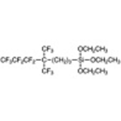 Triethoxy[5,5,6,6,7,7,7-heptafluoro-4,4-bis(trifluoromethyl)heptyl]silane >90.0%(GC) 1g