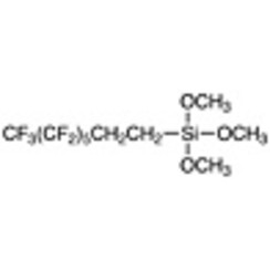 Trimethoxy(1H,1H,2H,2H-tridecafluoro-n-octyl)silane >97.0%(GC) 5g