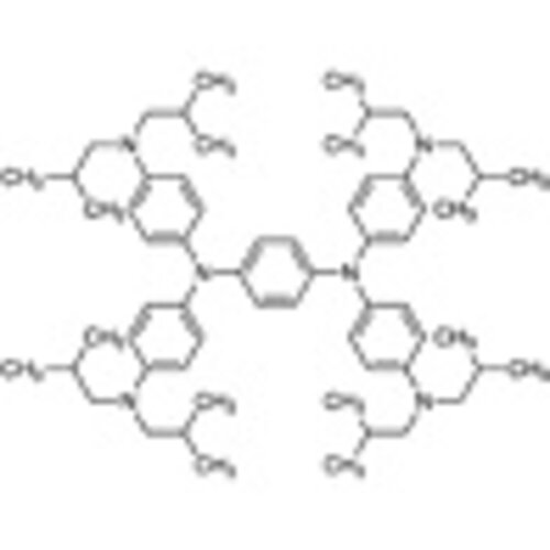 N,N,N',N'-Tetrakis[4-(diisobutylamino)phenyl]-1,4-phenylenediamine >98.0%(T) 1g