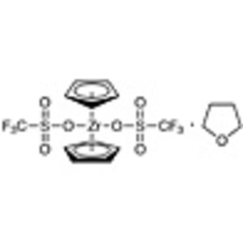 Zirconocene Bis(trifluoromethanesulfonate) Tetrahydrofuran Adduct >97.0%(T) 1g