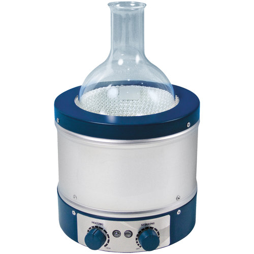 Mantello riscaldante con funzione di agitazione WHM per beute da 50 ml