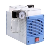 Vacuum pump Chemker 411 -750 mmHg (13 mbar) 18 l/min with vapor trap chemical resistant (PTFE)