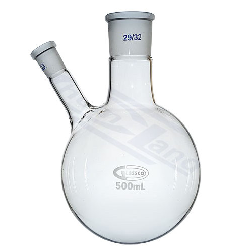 Two-neck round bottom flask