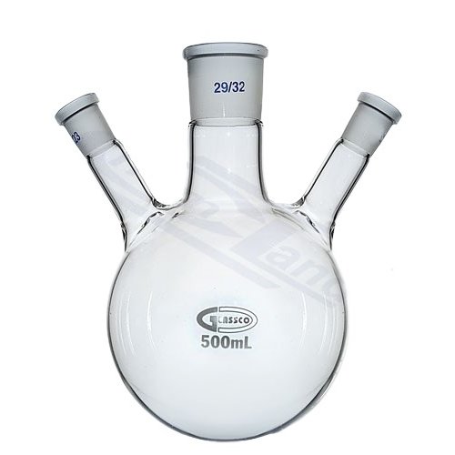 Three-neck round bottom flask