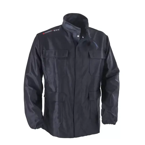 Fireproof jacket for molten metal protection