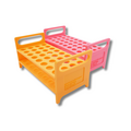 Support pour tubes à essai en plastique Ø 15 mm