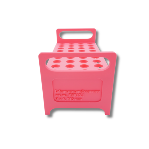 Support pour tubes à essai en plastique Ø 15 mm