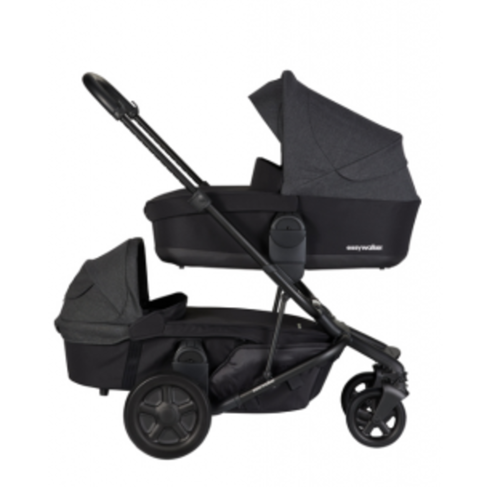 Easywalker Harvey² Tweeling reiswieg Night Black - Babyentrends.nl - Van  baby tot tiener - Hippe babyspullen
