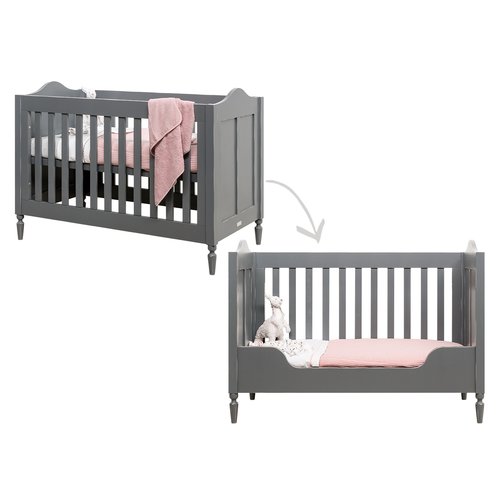 Bopita Bedbank 60X120 Rond Country Grey Bopita Bedbank 60X120 Rond Country Grey