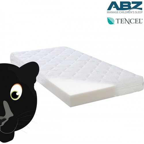 ABZ ABZ Zwarte Panter Matras 60x120x11 cm ABZ ABZ Zwarte Panter Matras 60x120x11 cm