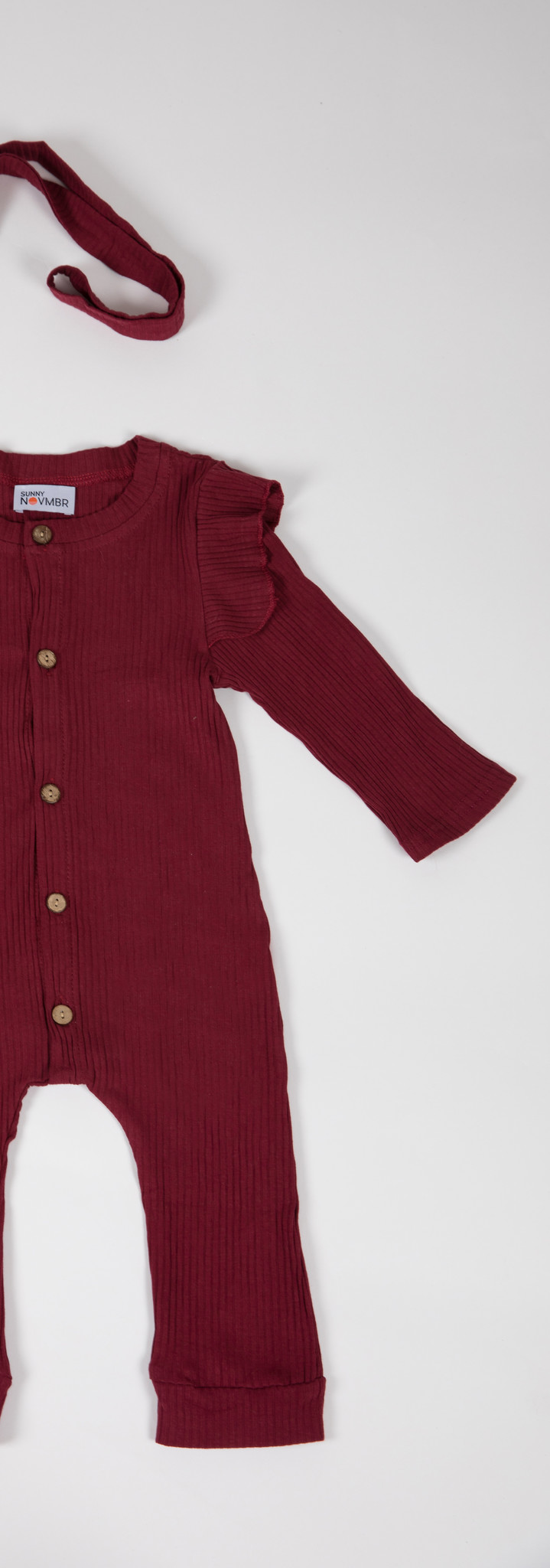 bordeaux rode jumpsuit