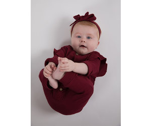 bordeaux rode jumpsuit