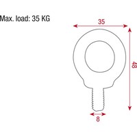 Speaker rigging-oog M8