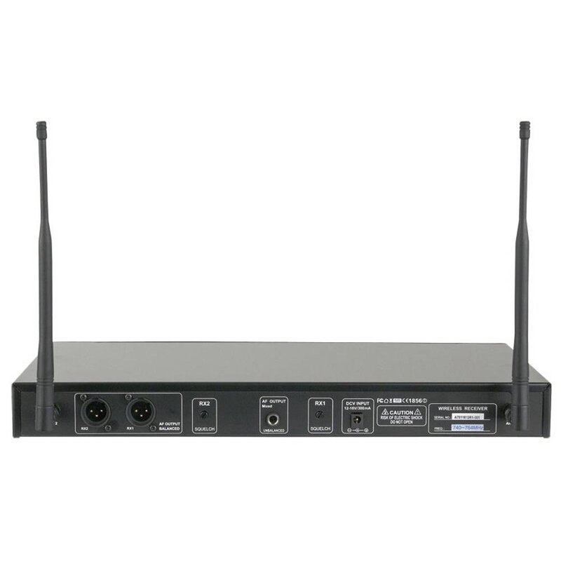 ER-216B Draadloze microfoon ontvanger 614-638MHz