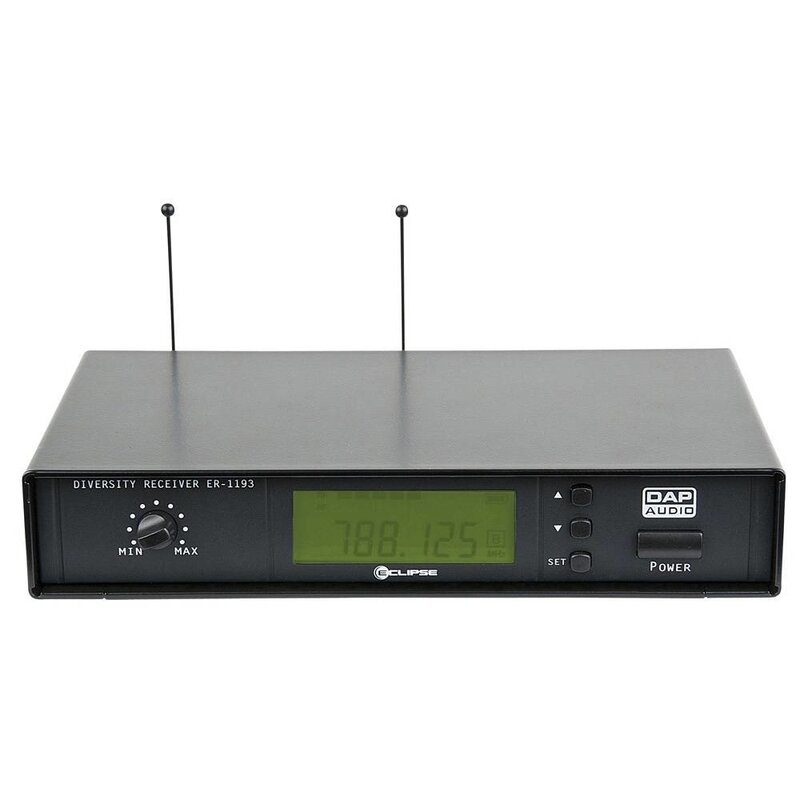ER-1193B Draadloze microfoon ontvanger 614-638MHz
