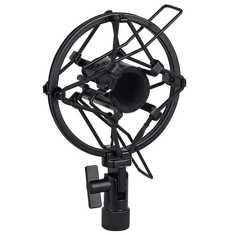 Shockmount 22-24mm zwart