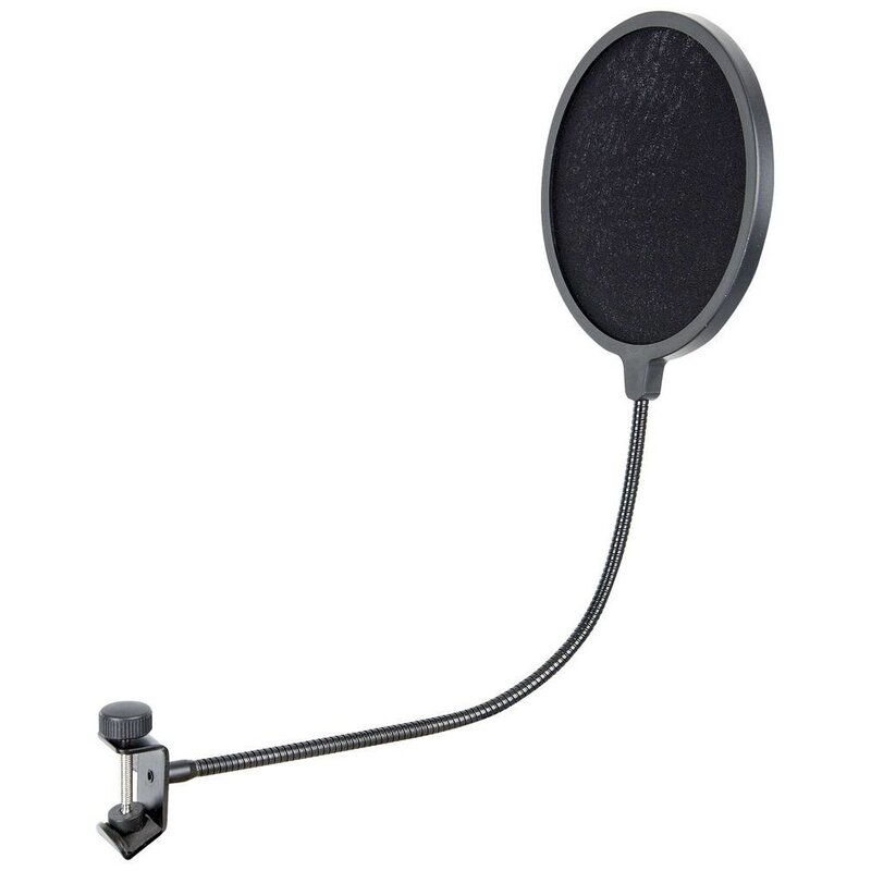 Nylon Popfilter zwart