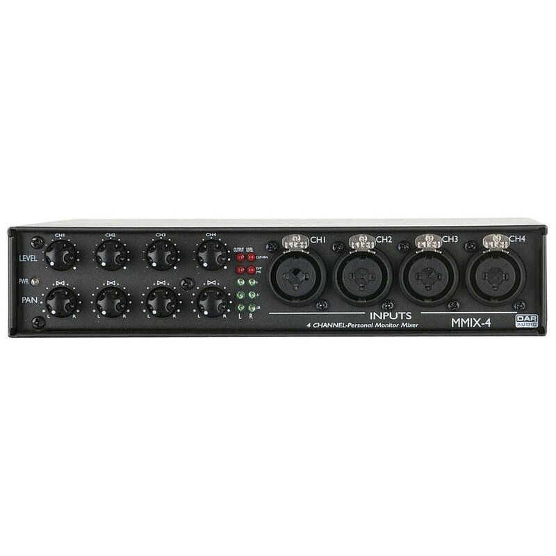MMIX-4 4-kanaals personal mixer