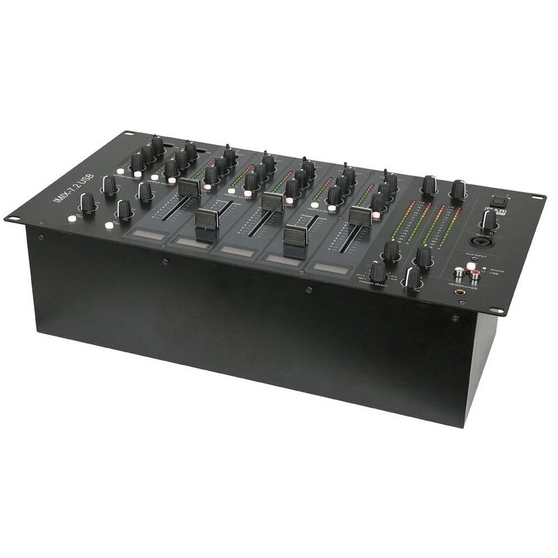 IMIX-7.2 USB 7-kanaals installatie mixer