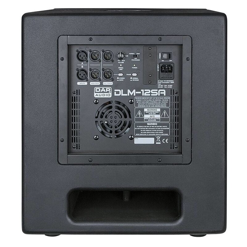 DLM-12SA actieve 12 inch subwoofer