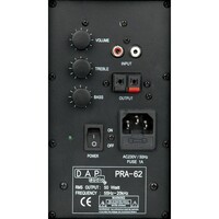 PRA-62 Actieve luidsprekerset 2x 25W