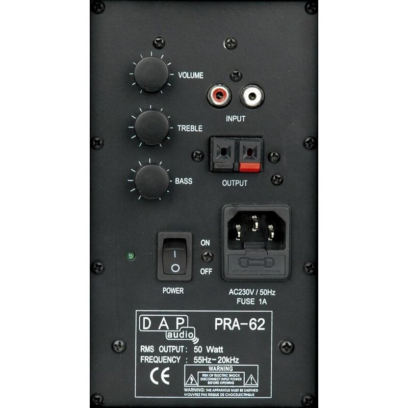 PRA-62 Actieve luidsprekerset 2x 25W