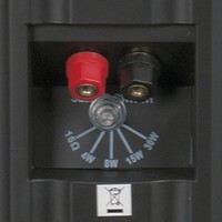 PR-32T 100Volt luidsprekers zwart set van 2