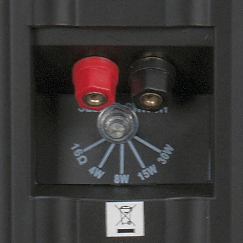 PR-32T 100Volt luidsprekers zwart set van 2