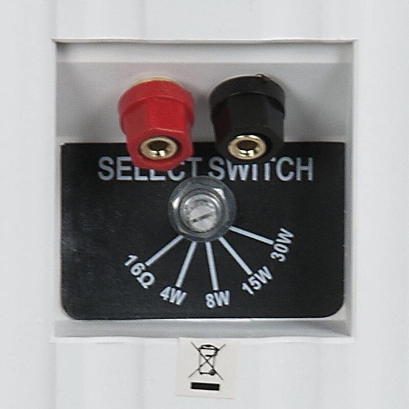 PR-62T 100Volt luidsprekers wit set van 2