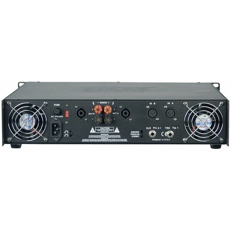 Palladium P-400 versterker zilver