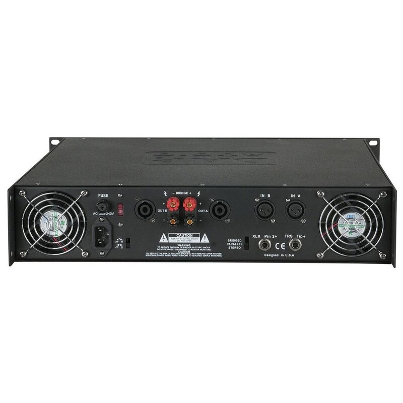 Palladium P-1200 versterker zwart