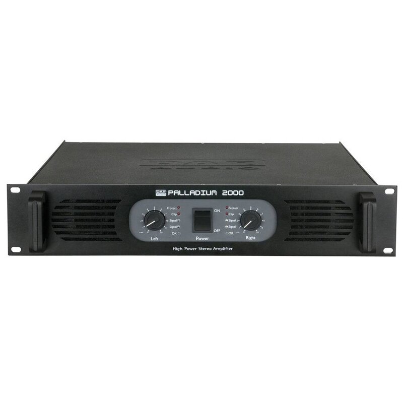 Palladium P-2000 versterker zwart
