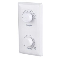 DAP VPC-12 12 Watt 100V inbouw volume- en programma regelaar VPC-12 12 Watt 100V inbouw volume- en programma regelaar