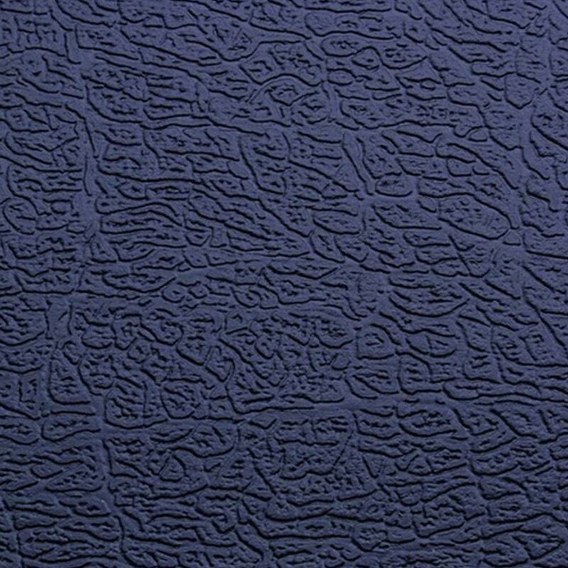 Zwart leren luidsprekerbekleding per meter