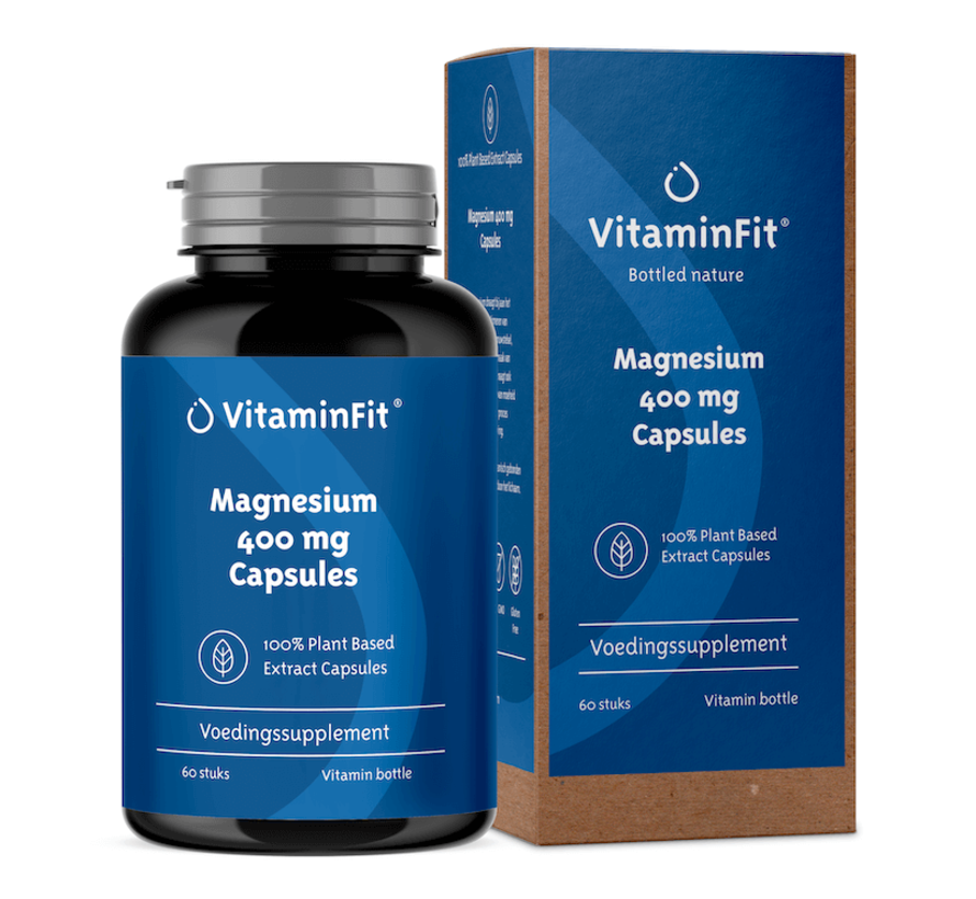 periode Rusteloosheid Ideaal Magnesium Citraat Capsules 400 mg kopen? | VitaminFit - VitaminFit