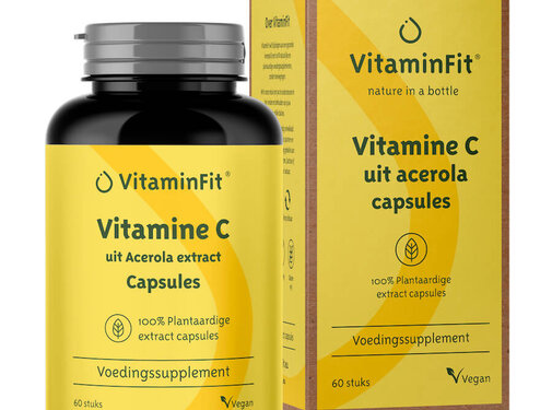 Vitamin C  Kapseln aus Acerola