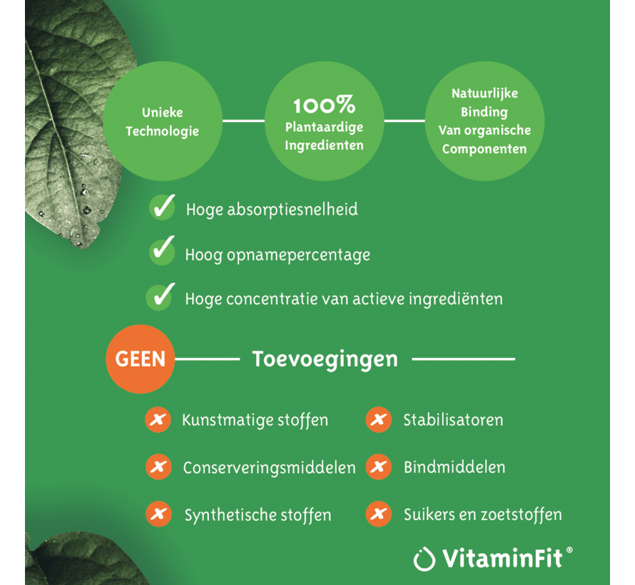 Jodium Capsules uit plantaardig kelp 150mcg