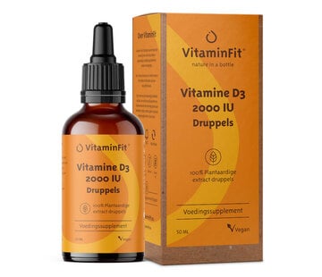 Vitamine D3 2000 IU druppels