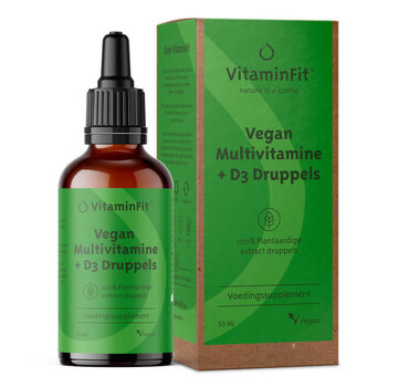 Vegan Multivitamine + D3 Druppels