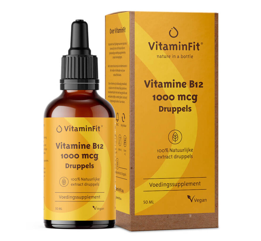 Vitamine B12 1000 mcg Vloeibaar