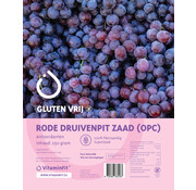 Rode druivenpitzaad in poedervorm 250 g