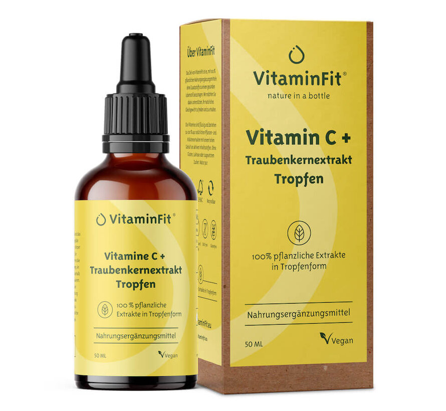 Vitamin C mit Traubenkernextrakt (OPC)