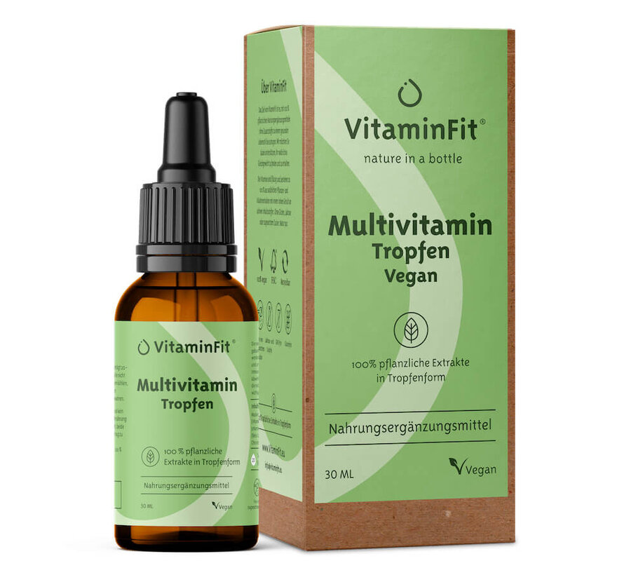 Multivitamin Tropfen Vegan 30 ml