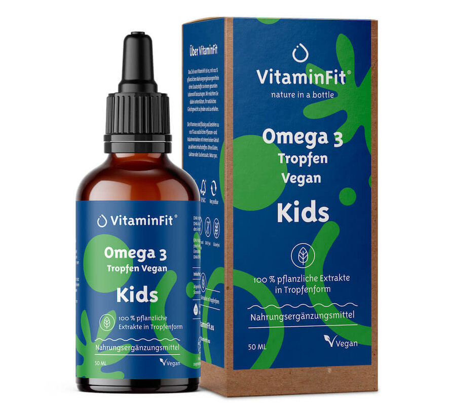 Vegane Omega 3 Kinder Tropfen