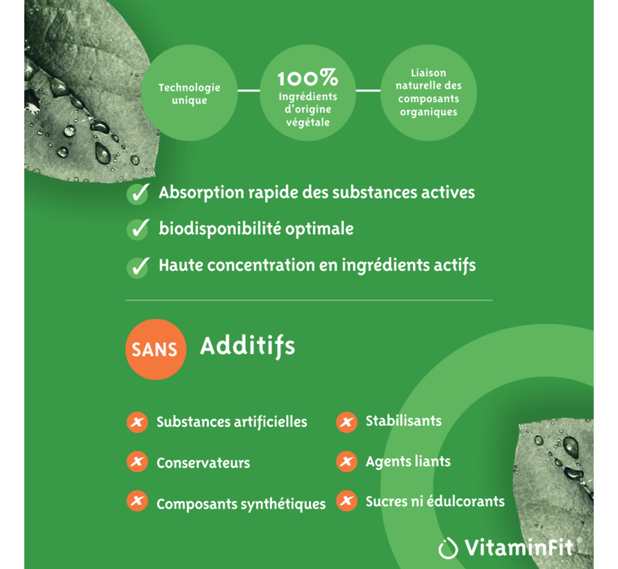 Capsules de Multivitamines Véganes pour Enfants