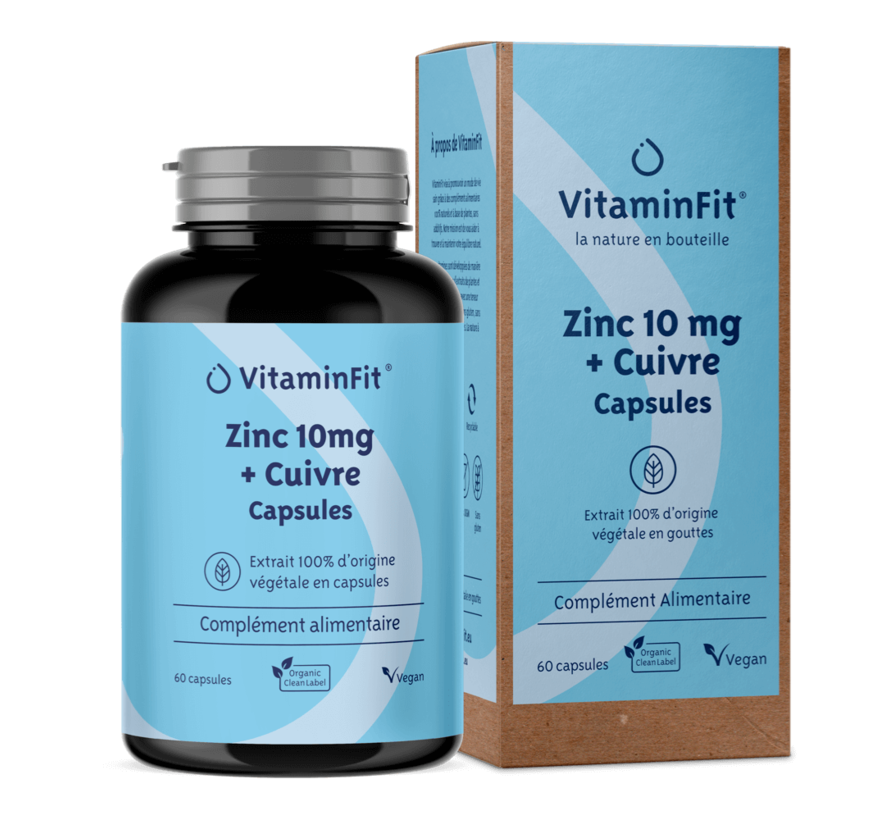 Zinc + Cuivre Capsules