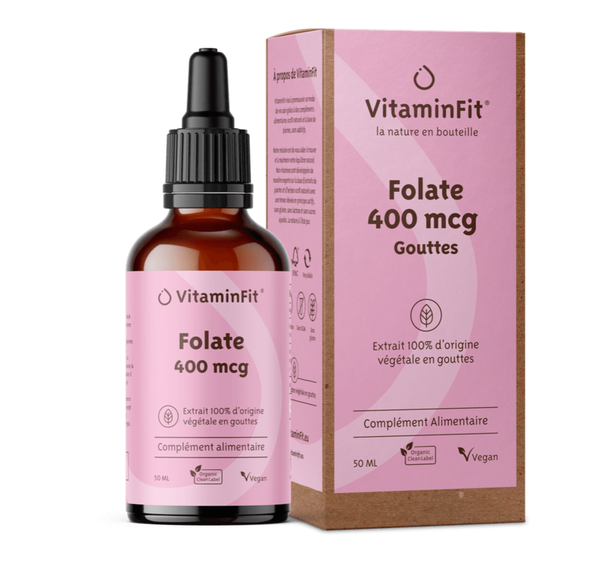 Folate 400 mcg (5 MTHF) Gouttes