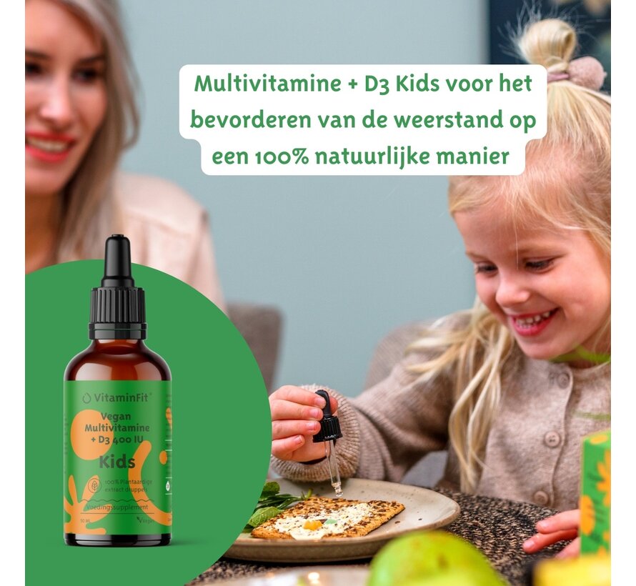 Multivitamine Kinder + D3 Druppels